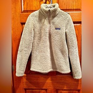 Patagonia, Los Gatos 1/4 Zip, Medium, Cream